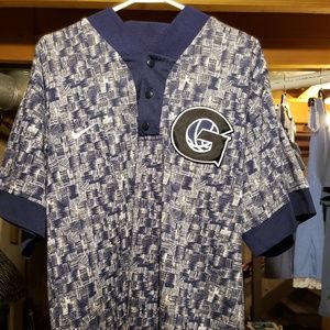 Georgetown warm up shirt